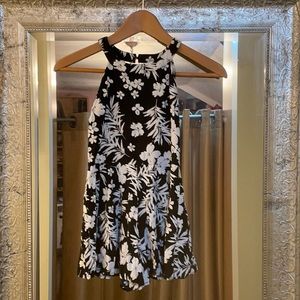 Childrens place rayon romper with flounce shorts